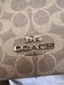 蔻馳（COACH）【品牌直供】女士LAUREL中號手提單肩斜挎包流浪包人造革 曬單實拍圖