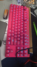 羅技（G）無(wú)線(xiàn)機械鍵盤(pán)PRO X TKL/RAPID有線(xiàn)磁軸游戲鍵盤(pán)gpx可選RGB燈效無(wú)畏契約英雄聯(lián)盟送七夕禮物送男友 PRO X TKL茶軸 粉色 曬單實(shí)拍圖
