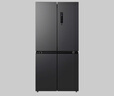 美的（Midea）471升十字對開四開門電冰箱家用風(fēng)冷無霜一級(jí)能效雙變頻國家補(bǔ)貼超薄超大容量BCD-471WSPZM(E) 曬單實(shí)拍圖