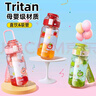 希樂(lè )水杯兒童tritan塑料杯高顏值隨手杯女士戶(hù)外便攜運動(dòng)杯子大容量 曬單實(shí)拍圖