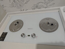 帥康（Sacon）【炊煙灶Pro】白色 燃氣灶煤氣灶雙灶天然氣 嵌入式5.6kW煙灶聯(lián)動(dòng)定時(shí)灶免改孔 國補 JZT-3B816W 曬單實(shí)拍圖