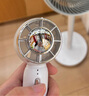 小今【16℃空調(diào)冷風】手持小風扇制冷空調(diào)迷你便攜靜音渦輪桌面小風炮高速大風力充電風扇學生超長續(xù)航 冰川白丨16℃冰感冷風丨超靜音丨澎湃冰爽大風力 【超長續(xù)航】下單即送丨2年質(zhì)保只換不修 曬單實拍圖