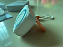 SUIDDY【3C認(rèn)證丨四合一】充電寶自帶線帶插頭器20000毫安大容量Magsafe快充移動(dòng)電源適用蘋果華為小米 【自帶線+磁吸+AC插頭】珊瑚橙 曬單實(shí)拍圖
