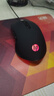 惠普（HP）M280鼠標(biāo)有線電競(jìng)游戲鼠標(biāo)筆記本臺(tái)式男女生辦公電腦RGB燈效LOL吃雞外設(shè)CF黑色輕音 曬單實(shí)拍圖