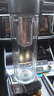 米家玻璃杯 雙層帶茶隔水杯 耐高溫泡茶杯  加厚透明杯子400mL 金屬灰 曬單實拍圖