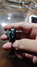 DJI大疆 DJI Mic Mini 發(fā)射器（碳素黑）迷你無線降噪紐扣式領(lǐng)夾麥克風(fēng)采訪直播vlog收音麥 曬單實(shí)拍圖