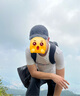 CACUSS棒球帽男四季軟頂破洞鴨舌帽女潮流時(shí)尚遮陽防曬帽休閑戶外太陽帽 曬單實(shí)拍圖
