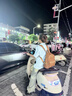 星昔包包女包大學(xué)生上課雙肩包可愛(ài)印花背包百搭大容量旅游書(shū)包送女友 棕色小熊大號 曬單實(shí)拍圖