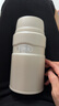 膳魔師（THERMOS） 燜燒杯大容量保溫飯盒316L不銹鋼悶粥杯燜燒罐保溫桶飯桶TCLE 奶茶色【熱賣(mài)推薦】 720ml 曬單實(shí)拍圖