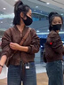 伊薇衣歐貨設計感洋氣時(shí)尚棒球服外套女2025秋季小個(gè)子寬松休閑夾克上衣 咖色 L 【建議100-115斤】 曬單實(shí)拍圖