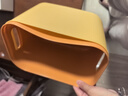 晟旎尚品雜物收納盒家用零食玩具桌面儲物盒宿舍衣柜衣服塑料整理箱收納箱 大號加高-兩只裝（帶蓋） 曬單實拍圖