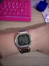 卡西歐（CASIO）G-SHOCK GMW-B5000卡西歐小方塊運(yùn)動(dòng)手表 防水手表 七夕禮物 GMW-B5000D-1PRN太陽(yáng)能 曬單實(shí)拍圖