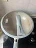 Debo德鉑炒鍋含鈦0涂層陶瓷炒鍋煎鍋國標(biāo)一級不沾鍋 新鈦陶耐磨款+贈煎鍋+鏟順豐 32cm 曬單實拍圖