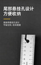 得力（deli）鋼角尺直角尺90度雙面刻度拐尺L型尺木工尺鋁合金尺座500mm 曬單實拍圖