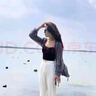 CEENIU防曬衣女夏季韓版透氣輕薄開衫外套2025新款長袖薄款雪紡襯衫罩衫 灰色 【珠光雪紡】 L 【100-120】 曬單實拍圖