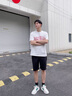 男鞋秋季新款透氣小白鞋子男學(xué)生潮流百搭厚底運動(dòng)鞋休閑板鞋潮鞋 9906白黑 41 曬單實(shí)拍圖