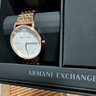 阿瑪尼（ARMANI EXCHANGE）手表女士禮盒款石英歐美腕表生日新年禮物送女生AX7145SET 曬單實(shí)拍圖