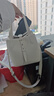 CHARLES&KEITH25秋新品簡約通勤手提水桶包菜籃子包生日禮物CK2-10151518 Cream奶白色 S 曬單實(shí)拍圖