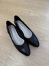 ZHR單鞋女優(yōu)雅氣質(zhì)粗跟職場(chǎng)皮鞋子女時(shí)尚通勤樂(lè )福鞋女 Y625 黑色 37  曬單實(shí)拍圖