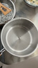 三四鋼奶鍋316L不銹鋼食品級小煮鍋燃?xì)庠顚Ｓ弥竺婕雍?-3人輔食 38034 曬單實拍圖