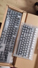 羅技（Logitech）K845機械鍵盤(pán) 有線(xiàn)鍵盤(pán) 辦公電腦打字鍵盤(pán)  電競游戲發(fā)光全尺寸個(gè)性化定制鍵帽 K845紅軸+極晝透光鍵帽+桌墊 曬單實(shí)拍圖