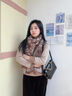 蒙口比鄰秋冬新款 奢圍巾女秋冬2025新款仿羊絨羊毛大披肩生日禮物 Min星標-卡其 曬單實(shí)拍圖