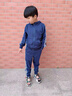 G.DUCKKIDS童裝男童春秋套裝運動裝兒童衣服男大童秋冬季織帶外套褲子兩件套 8038藏青色【春秋款】 140 尺碼9~10歲【130-140cm】cm 曬單實拍圖