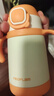 Neoflam保溫杯嬰幼兒學(xué)飲杯防嗆寶寶水杯外出攜帶重力球吸管杯兒童水壺 曬單實(shí)拍圖