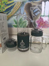 膳魔師（THERMOS）保溫杯大肚杯316L不銹鋼便攜背帶大容量兒童學生水杯子TEMA-950S 夢幻泡泡 950ml 曬單實拍圖