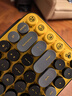 羅技（Logitech）POP KEYS無線藍(lán)牙鍵盤 機(jī)械鍵盤無線辦公鍵盤筆記本電腦雙模手機(jī)平板ipad鍵盤MAC小巧便攜外接鍵盤 熱力黃 曬單實(shí)拍圖