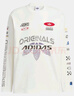 阿迪達(dá)斯（adidas）三葉草男子MOTO GFX T LS M運(yùn)動休閑長袖T恤KH1200 KH1200 M 曬單實(shí)拍圖