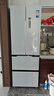 美的（Midea）418法式多門(mén)四開(kāi)門(mén)電冰箱超薄平嵌小戶(hù)型家用冰箱一級能效國家補貼20%大容量無(wú)霜MR-418WFPE白色 曬單實(shí)拍圖