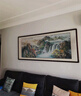 歐藍盾客廳裝飾畫(huà)山水畫(huà)辦公室背景墻掛手繪國畫(huà)源遠流長(cháng)會(huì )議室高檔風(fēng)景 沙比利實(shí)木框-圓角棕色 裝框218*88cm 曬單實(shí)拍圖