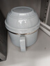美廚（maxcook）304不銹鋼泡面碗 15cm塑鋼多用快餐杯學(xué)生飯盒 北歐藍(lán)MCFT192 曬單實(shí)拍圖