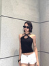 莫拉克七夕禮物墨鏡女款帶度數(shù)近視2025新款防紫外線顯瘦高級感太陽鏡男 曬單實(shí)拍圖