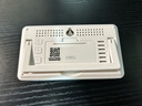 得力（deli） 溫度計壁掛電子溫濕度計室內家用數顯高精度精準嬰兒房溫度表 白色 帶時(shí)間+日歷+體感 曬單實(shí)拍圖