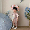 迪士尼寶寶嬰兒衣服夏季男女寶寶連體衣可愛(ài)周歲哈衣洋氣國風(fēng)爬服滿(mǎn)月百天衣 粉紅色 66cm 66碼建議3-6個(gè)月10斤-13斤 曬單實(shí)拍圖