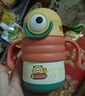 babycare普迪仔兒童保溫杯吸管杯兒童水杯寶寶學(xué)飲杯不銹鋼嬰兒保溫杯 曬單實(shí)拍圖