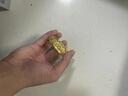 琺萊兒黃金鳳尾車花推拉手鐲999足金包足銀孔雀開屏結(jié)婚真金真銀送禮物 包金3.5克總重約30克 曬單實(shí)拍圖