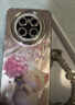 威愷 適用華為mate70手機殼mate70保護套鏡頭全包防摔網(wǎng)紅高端男女款創(chuàng  )意羽紗繡球貓+手鏈 曬單實(shí)拍圖