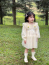 G.DUCKKIDS小黃鴨童裝女童連衣裙春秋裝2025新款兒童裙子洋氣女孩寶寶公主裙 奶茶裙 90 建議1~2歲【 80-90cm】cm 曬單實拍圖