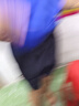 特步（XTEP）兒童夏季短褲運動(dòng)彈力速干冰感五分褲 深奧藍 140 曬單實(shí)拍圖