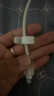 華為原裝6A數據線(xiàn) USB Type-A轉USB Type-C/1m線(xiàn)長(cháng)/支持66W（11V6A）充電 白色CC790 曬單實(shí)拍圖