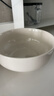 無(wú)印良品（MUJI）米瓷碗 餐具 湯碗 飯碗 面碗 大 直徑16.5*高 7cm 曬單實(shí)拍圖