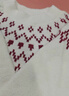 ubras虞書(shū)欣同款泡泡絨圓領(lǐng)家居服長(cháng)袖長(cháng)褲男女同款睡衣套裝 米白色 M 曬單實(shí)拍圖
