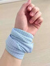 李寧護腕巾跑步護手腕巾男女羽毛球護套瑜伽擦汗巾薄款速干吸汗毛巾 靜謐灰-透氣吸汗/時(shí)尚百搭 單只裝 曬單實(shí)拍圖