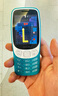 諾基亞（NOKIA）3210 4G 移動(dòng)聯(lián)通電信廣電全網(wǎng)通 2.4英寸雙卡雙待 直板按鍵學(xué)生功能機備用手機 藍色 曬單實(shí)拍圖