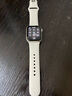 Apple/蘋(píng)果 Watch SE 智能手表GPS+蜂窩款40毫米星光色鋁金屬表殼星光色運動(dòng)型表帶S/M MXHR3CH/B 曬單實(shí)拍圖