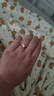 BOEAY鉆戒一克拉結求婚戒指莫桑鉆石戒指女款純銀鐘久久520情人節禮物 【鉆戒禮盒】女款/免費刻字 曬單實(shí)拍圖