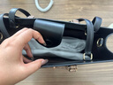 COACH【七夕禮物】蔻馳 Maggie Logo標志 帆布托特包Tote包購物袋單肩 黑色 CY677-IMXI8現貨 大號 曬單實(shí)拍圖